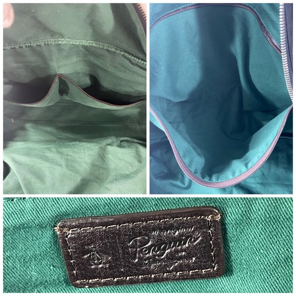 Penguin by Munsingwear Canvas/Leather Classic Weekender Overnight Duffel Bag - Picture 14 of 15